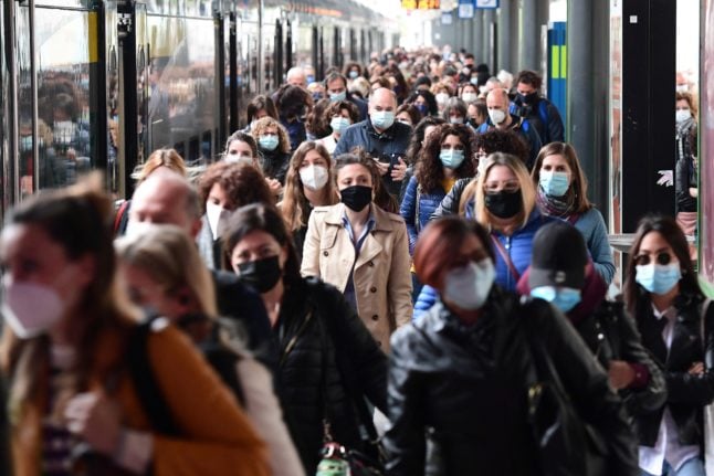Face masks are still required in all indoor public spaces in Italy. 