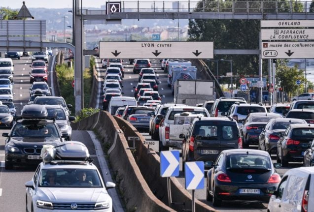 Easter holiday traffic warning in France