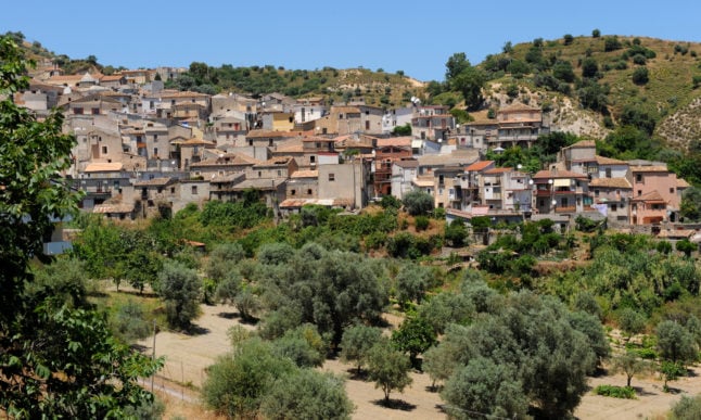 The Calabrian hilltown of Riace. Towns throughout the Italian south have been looking to recruit foreigners to save them from extinction.