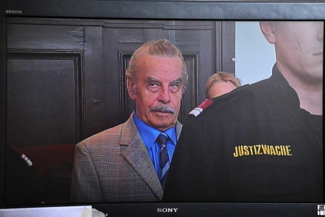 A file picture from 2009 shows Austrian Josef Fritzl before trial. Photo: SAMUEL KUBANI / AFP