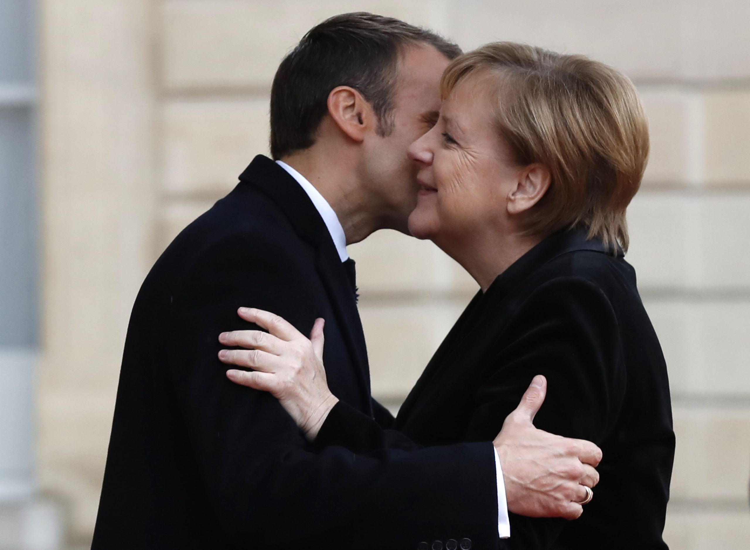 Merkel and Macron