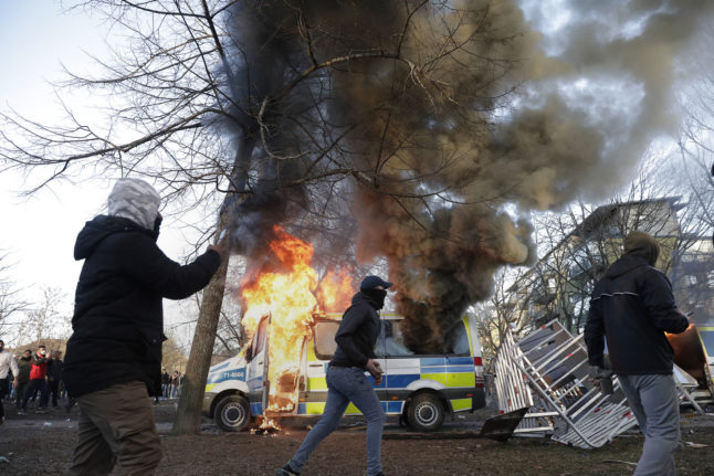 Police in Sweden block Danish extremist's new demo