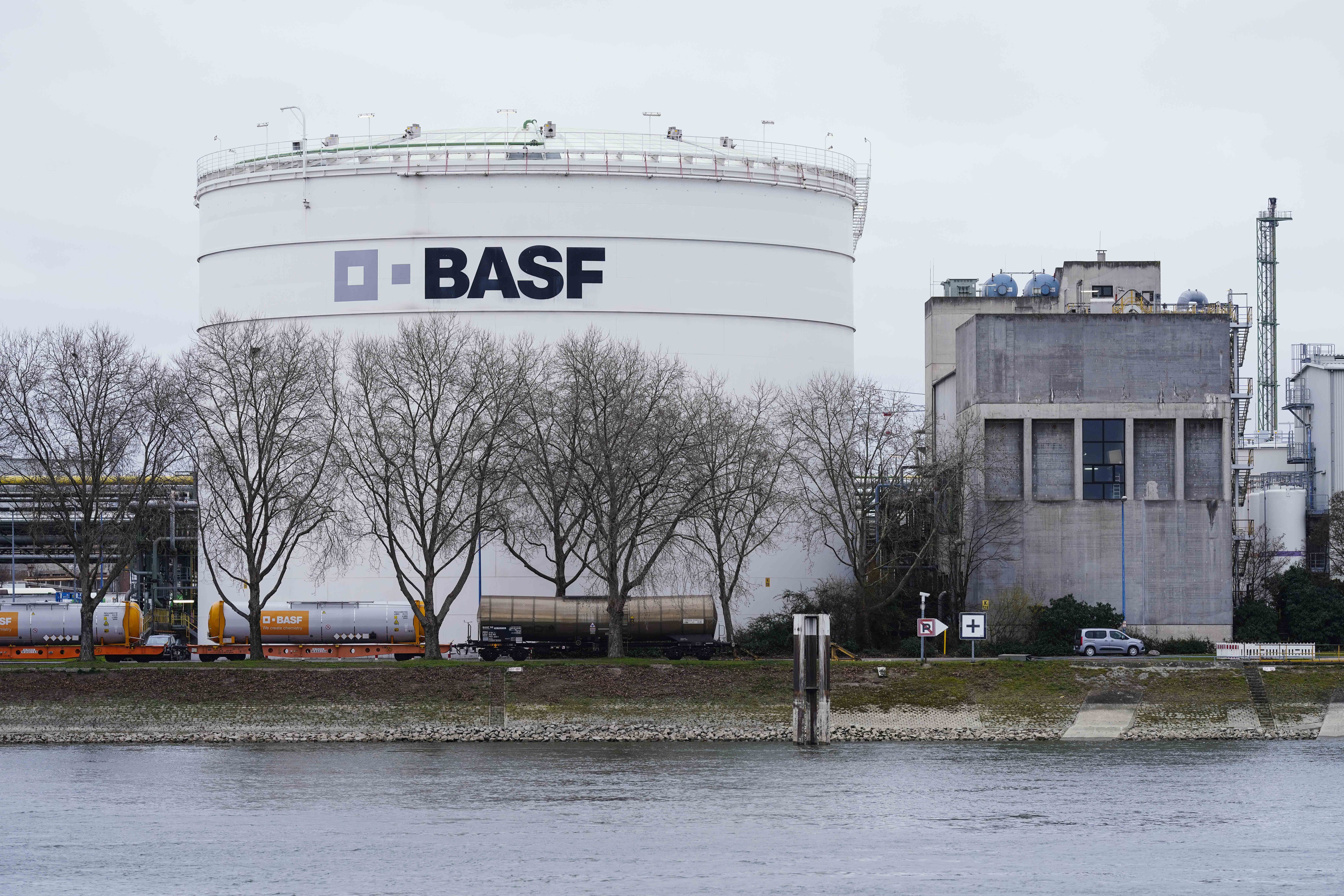 The BASF plant in Ludwigshafen.