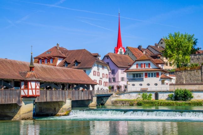 The Swiss village Bremgarten (AG). Photo: Association “Les plus beaux Villages de Suisse”
