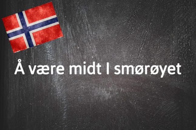 Today's Norwegian expression of the day