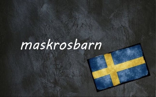 Swedish word of the day: maskrosbarn
