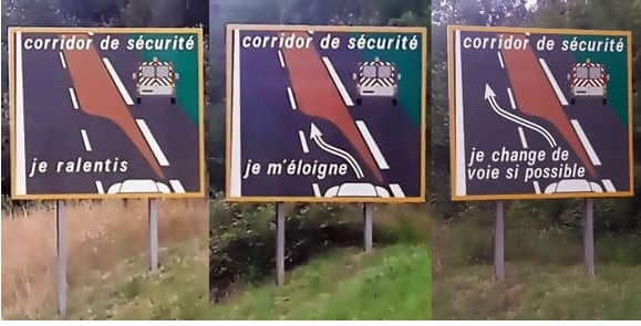 EXPLAINED: The new sign appearing on French roads