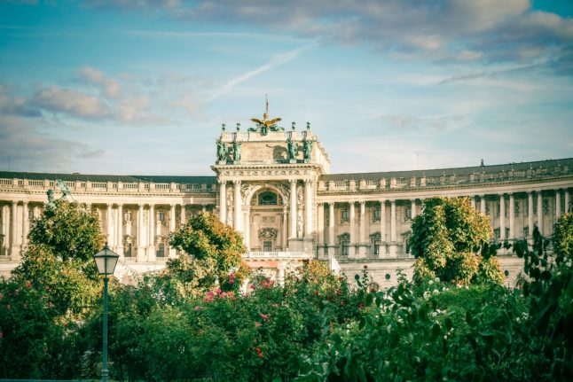 vienna hofburg palace austria