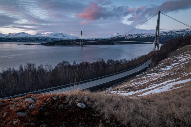 Narvik's bridge.