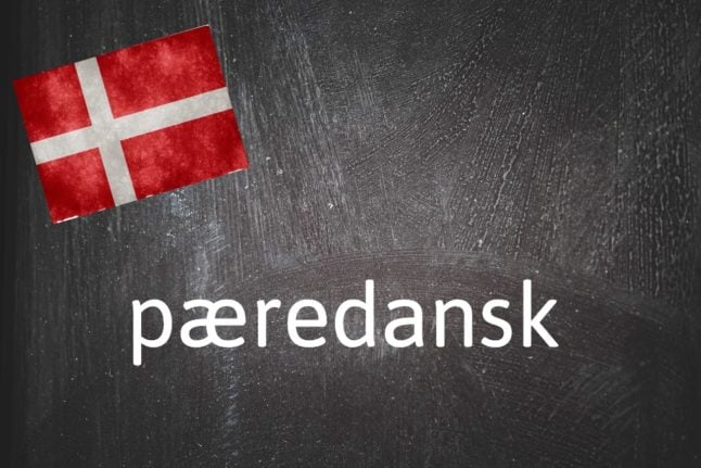 Danish word of the day: Pæredansk
