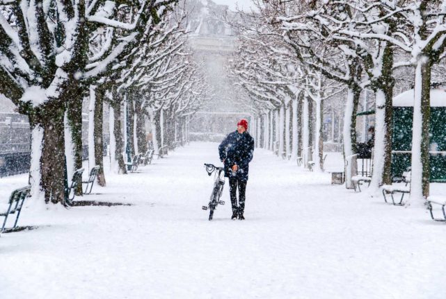 Winter weather to continue in Switzerland this week