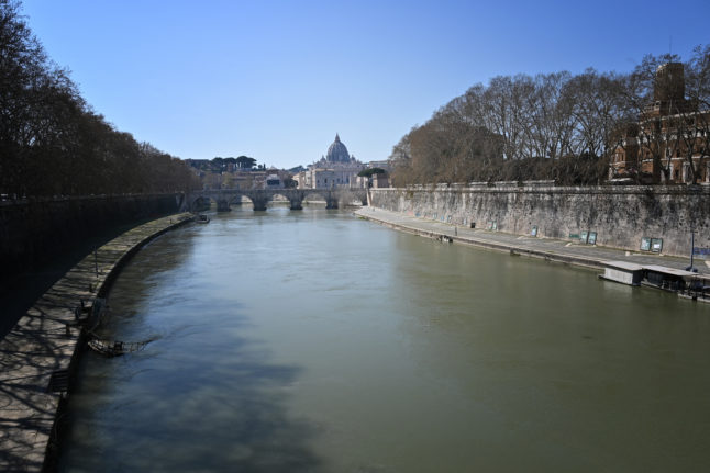 Body of missing American tourist found in Rome's River Tiber