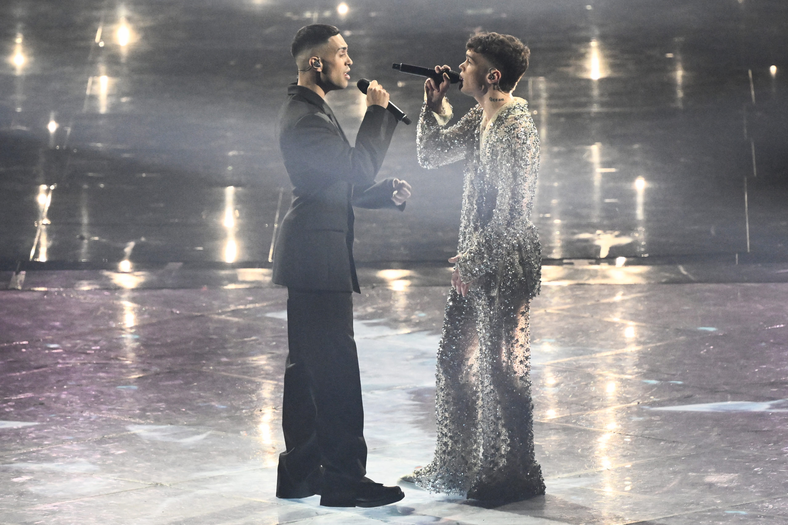 Mahmood & BLANCO  performing for Italy at Eurovision 2022