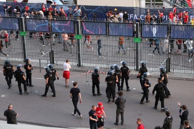 Paris police defends record on Champions League final