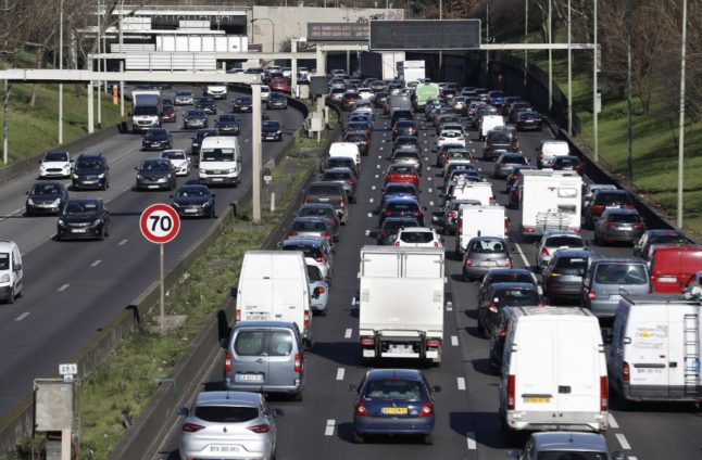 All of France is set to experience long traffic jams on Sunday.