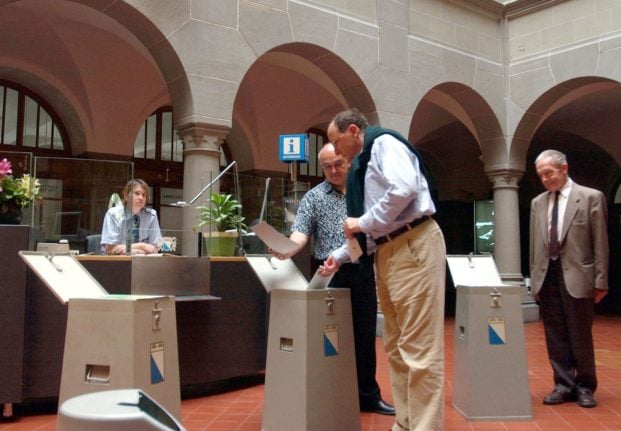 Zurich voters will cast their ballots on easier naturalisation. Photo by ANDY MUELLER / EQ IMAGES / AFP