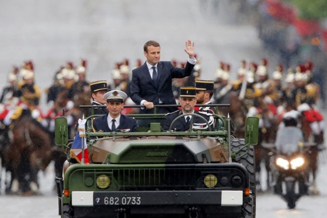 Cannons, ex presidents and Nobel Prize winners: What to expect from Macron's Inauguration