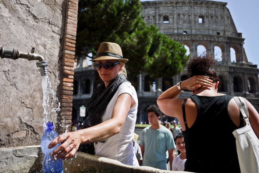 Italy continues to sizzle in heatwave