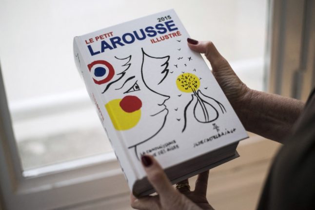 The new French words added to the dictionary