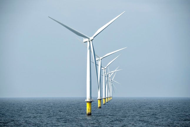 File photo of wind turbines