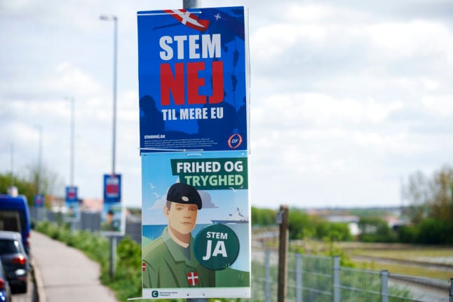 election posters in denmark
