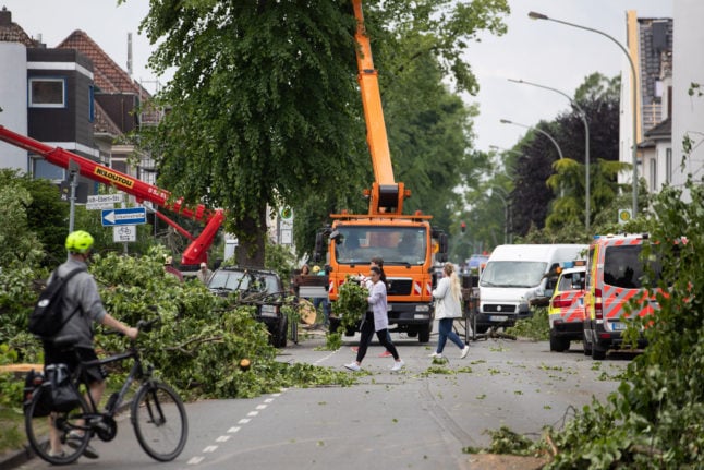 Western Germany braces for second round of severe storms