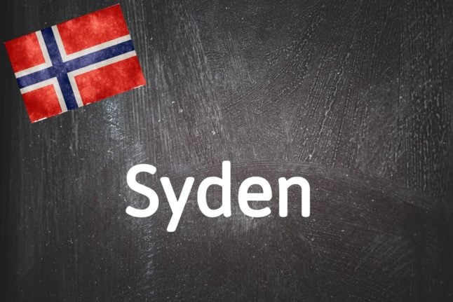 Norwegian word of the day: Syden  