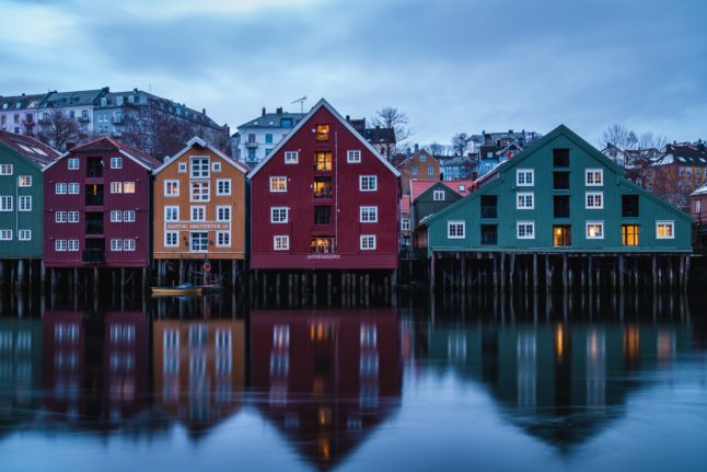 Pictured is Trondheim