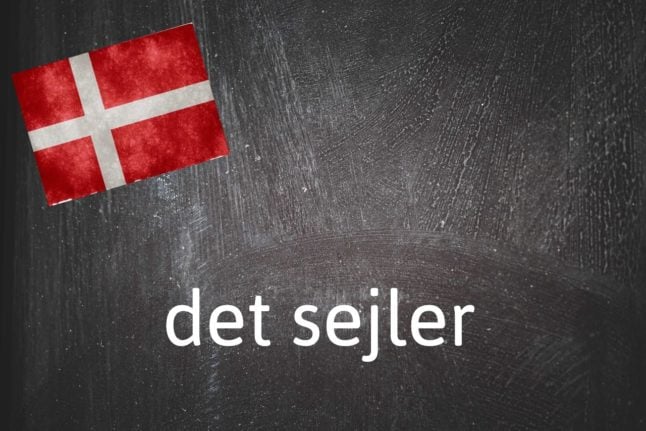 Danish expression of the day: Det sejler