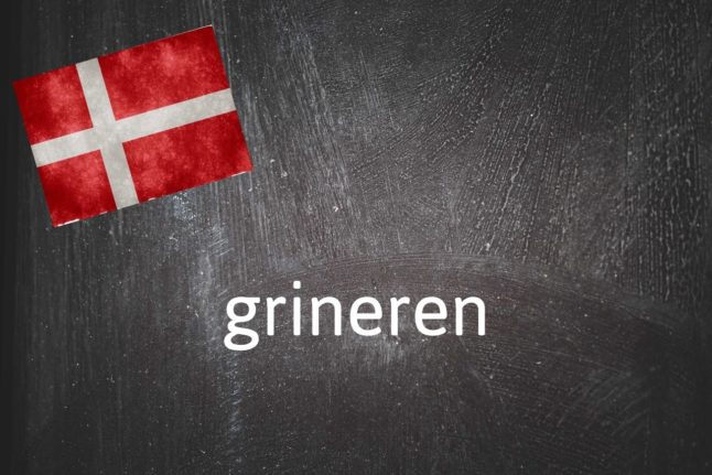 Danish word of the day: Grineren