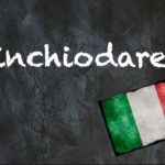 Italian word of the day: ‘Inchiodare’