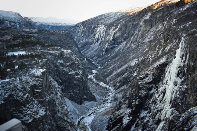 Pictured is Vøringfoss.