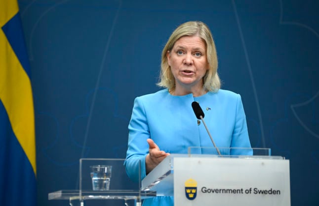 Sweden not funding or arming 'terrorist organisations', PM tells Turkey
