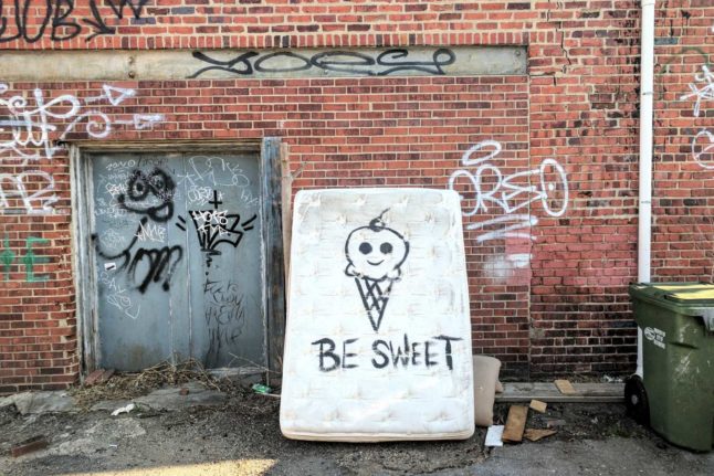 Be sweet, don't dump your mattress in the street. Photo by STEPHEN POORE on Unsplash