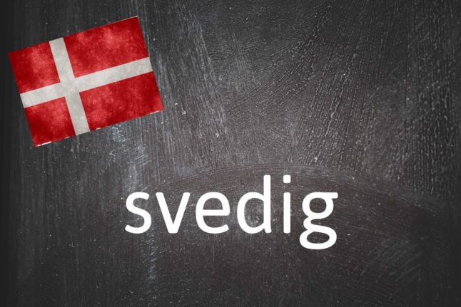Danish word of the day: Svedig