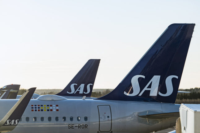 sas aircraft