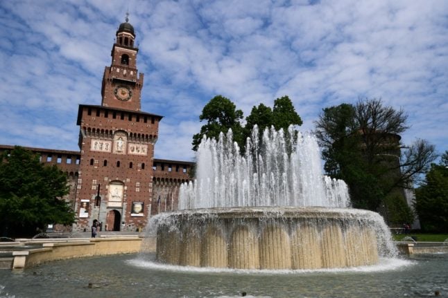 Milan to turn off fountains as drought strikes Italy