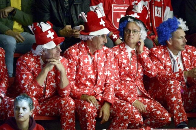 Are you as Swiss as these fans? Take the test! Mikko Stig / Lehtikuva / AFP