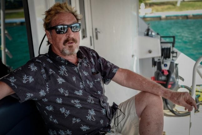 A year after his death, McAfee’s corpse is still in Spanish morgue