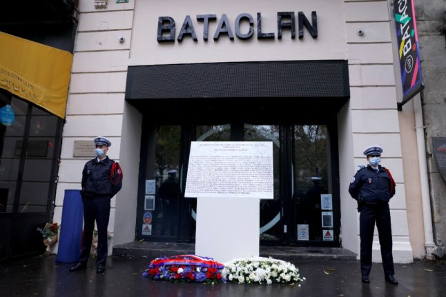 Gang on trial in Paris for stealing memorial Banksy work from Bataclan