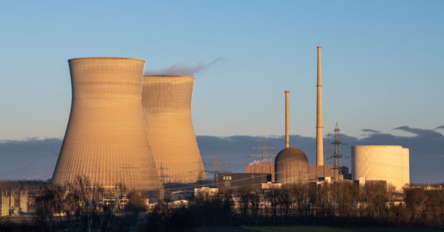 The nuclear power plant in Gundremmingen, Swabia, stopped operating on December 31st 2021 as part of Germany's nuclear phase-out.