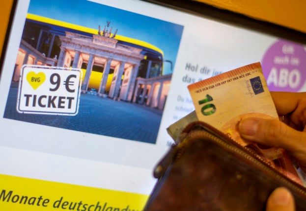 The €9 ticket is one of the cost of living measures the German government introduced.