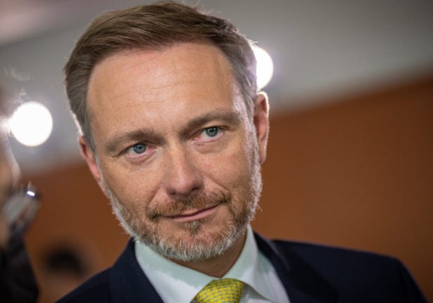 German Finance Minister Christian Lindner (FDP) at an event in Berlin on June 15th.