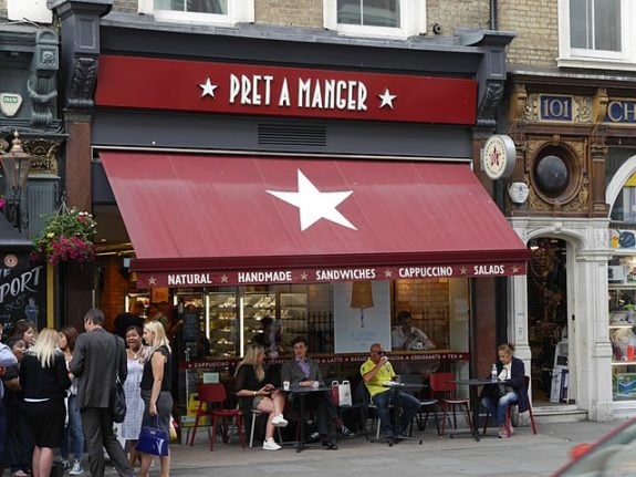 British café chain Pret A Manger is coming to Spain
