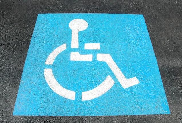 disabled parking