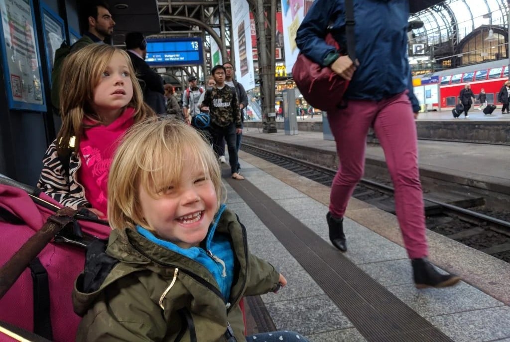 ‘Something always goes wrong’: What I learned taking the train through Europe with two kids