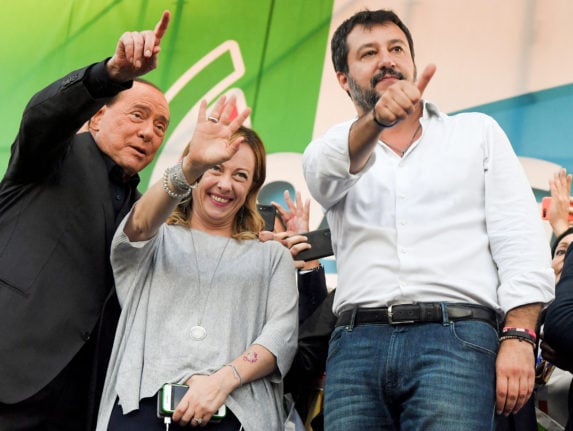 A right-wing coalition led by Forza Italia, Fratelli d'Italia and League is predicted to win Italy's next election.