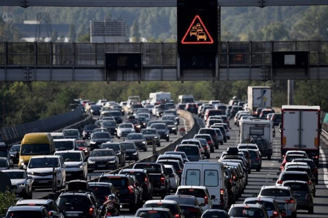 Weekend travel warning on French roads as summer getaway continues