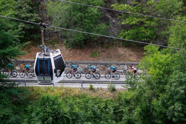 The lifts at the Super Saint Bernard ski resort in Switzerland haven't run since 2010. Photo: FABRICE COFFRINI / AFP