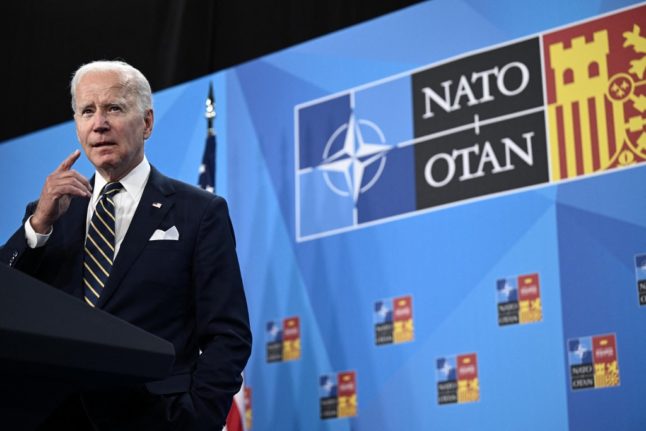 Biden accidentally congratulates Switzerland on joining NATO
